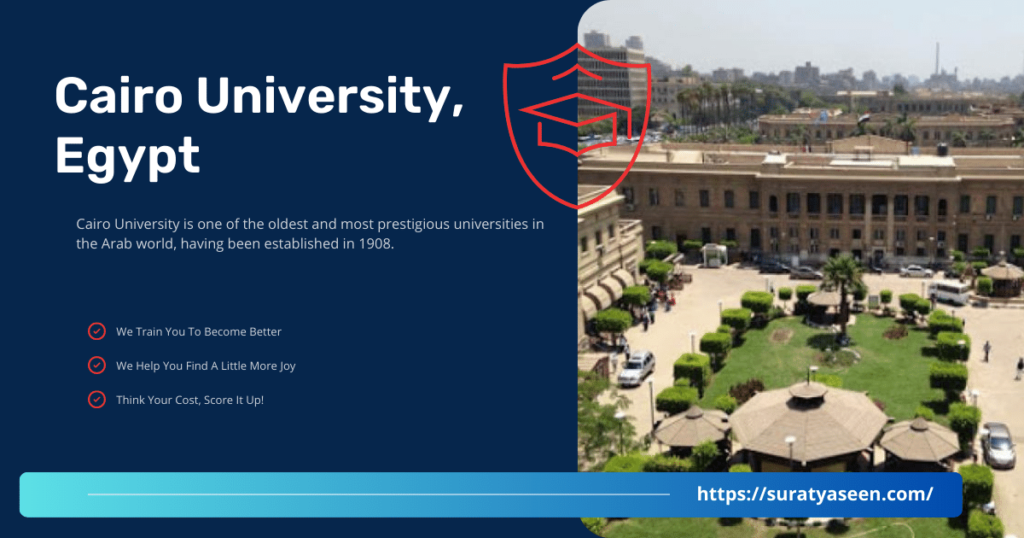 Cairo University, Egypt